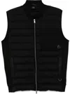 Moose Knuckles Weste Mit Logo-patch In Black