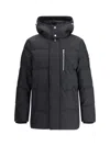 Moose Knuckles Cloud 3q Down Jacket In Black
