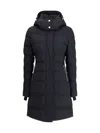 Moose Knuckles Watershed 3 Gold Parka In Black