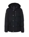 Moose Knuckles Coat  Men Color Navy In Blue