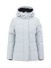 Moose Knuckles Loud Shearling 3q Jacket In Grey