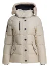Moose Knuckles Long-sleeved Cotton Jacket In Neutral