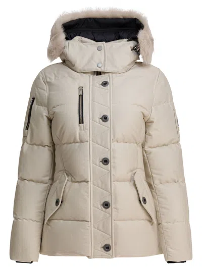 MOOSE KNUCKLES JACKETS WHITE