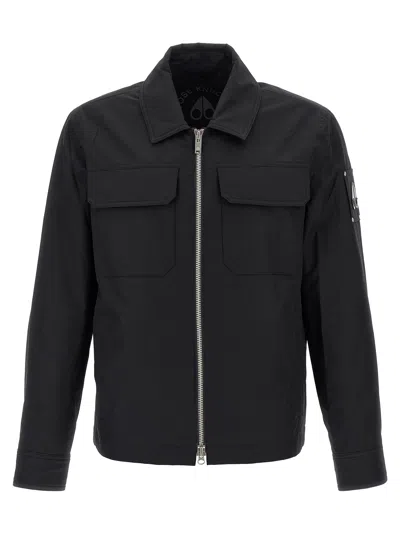 Moose Knuckles Black Jacques Jacket