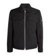 Moose Knuckles Jacques Zip Front Jacket In Black