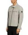 Moose Knuckles Jacques Water Repellent Shirt Jacket In Dusk
