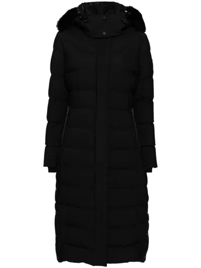 Moose Knuckles Jocada Long Parka In Black
