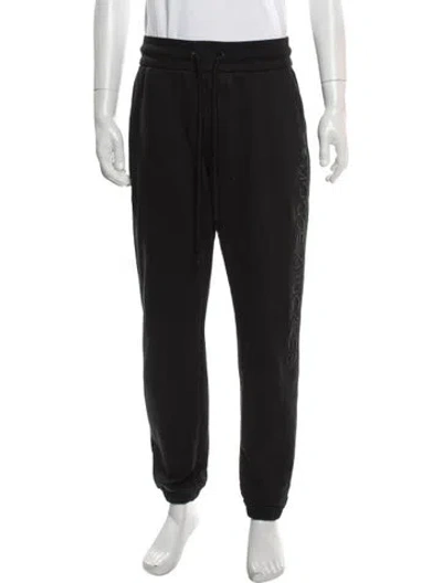 Pre-owned Moose Knuckles Joggers In Black