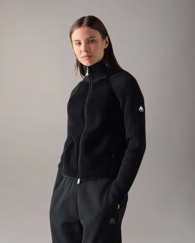 Moose Knuckles Junction Zip In Black