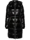 Moose Knuckles Juniper Parka With Water Repellent Hood In Black
