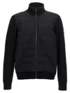 Moose Knuckles Black Kamet Hybrid Jacket