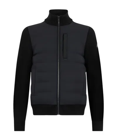 Moose Knuckles Kamet Hybrid Jacket In Black