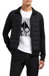 Moose Knuckles Black Kamet Hybrid Jacket In Black