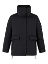 Moose Knuckles Katla Down Coat In Black