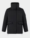 Moose Knuckles Katla Down Coat In Black