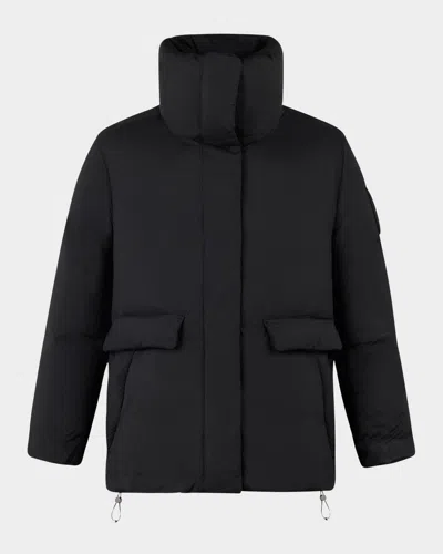 Moose Knuckles Katla Down Coat In Black