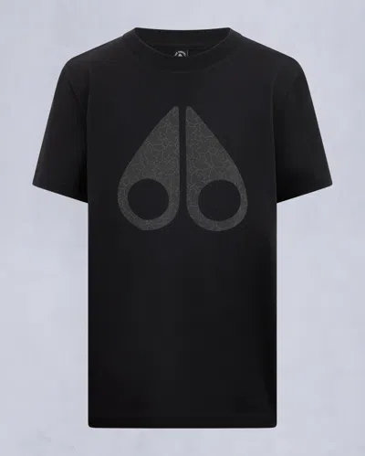 Moose Knuckles Kids Chamblee Leaf T-shirt In Animal Print