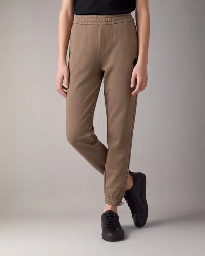 Moose Knuckles Kids Yul Joggers In Brown