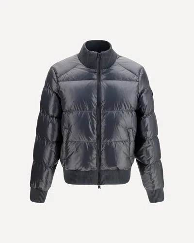 Moose Knuckles Kings Puffer Jacket In Gray