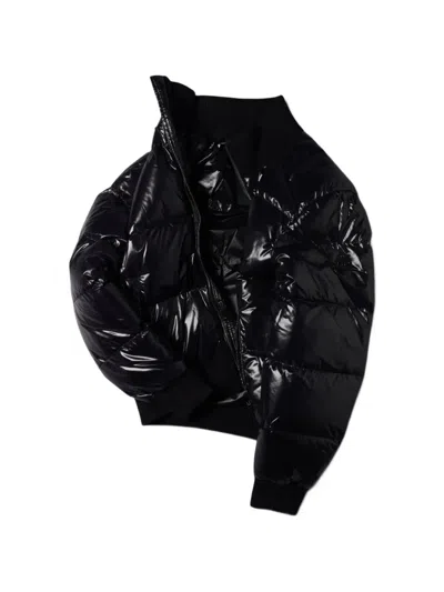 Moose Knuckles Kings Quilted High-neck Jacket In Black