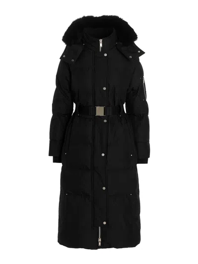 Moose Knuckles Kingston Padded Coat In Black