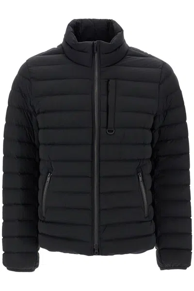 Moose Knuckles Laki Active Flex Down Jacket In Black