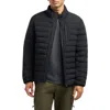 Moose Knuckles Laki Water Repellent Quilted Down Jacket In Black