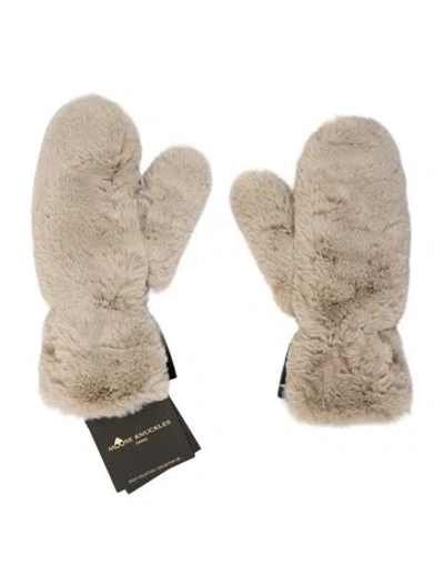 Pre-owned Moose Knuckles Leather Winter Gloves