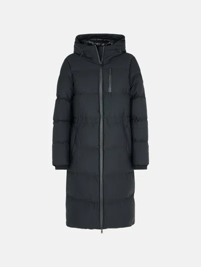 Moose Knuckles 'lenin' Black Nylon Blend Parka