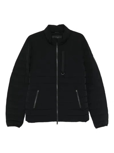 Moose Knuckles Level 2 Lightweight Down Quilted Jacket For Men In Nero