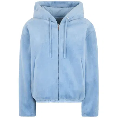 Moose Knuckles Blue Nylon Jackets & Women's Coat