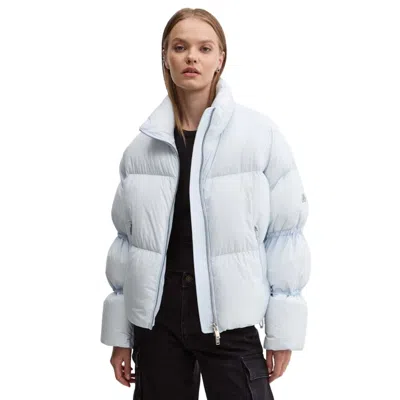 Moose Knuckles Light Blue Nylon Jackets & Women's Coat