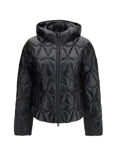 Moose Knuckles Lightweight Iceberg Quilted Down Jacket In Black