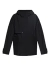 Moose Knuckles Logo-appliqué Jacket In Black