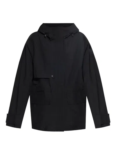 MOOSE KNUCKLES LOGO-APPLIQUÉ JACKET