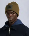 Moose Knuckles Logo Beanie Unisex In Green