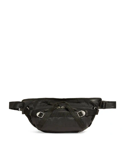 Moose Knuckles Logo Belt Bag In Black