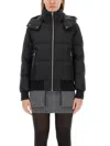 Moose Knuckles Women's Jacket With Logo In Black