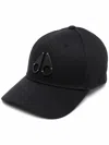 Moose Knuckles Mens Logo Icon Cap In Black Logo In Black  