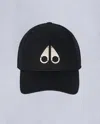 Moose Knuckles Logo Icon Cap In Black