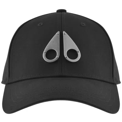 Moose Knuckles Logo Icon Cap Black