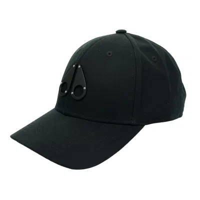 Moose Knuckles Logo Icon Cap Black / Black