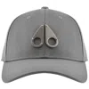 Moose Knuckles Logo Icon Cap Grey In Gray