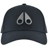 Moose Knuckles Logo Icon Cap Navy In Navy
