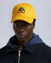 Moose Knuckles Logo Icon Cap In Yellow