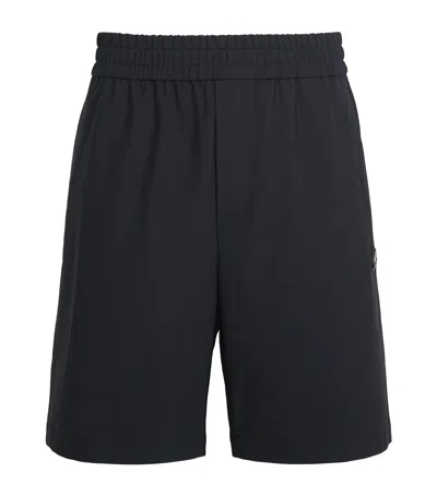 Moose Knuckles Logo Nomad Shorts In Black