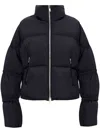 Moose Knuckles Agate Drawstring Puffer Jacket In Black