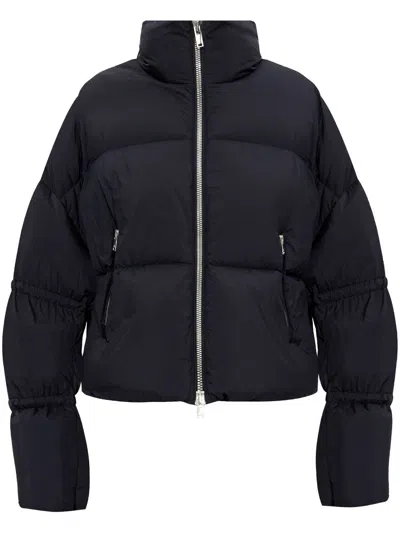 MOOSE KNUCKLES LOGO-PATCH JACKET