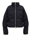 Moose Knuckles Agate Drawstring Puffer Jacket In Black