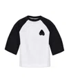 Moose Knuckles Logo Patch Oversized T-shirt In White